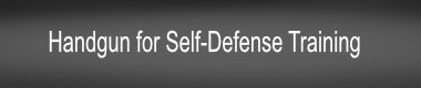 Handgun for Self-Defense Training